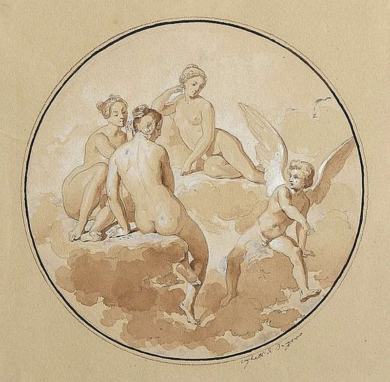Cupido e le Tre Grazie
